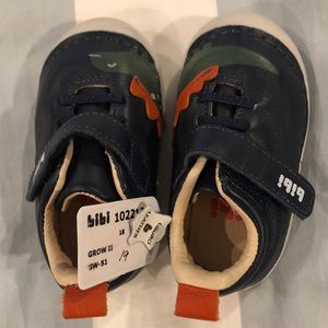 Bibi leather baby boys dinosaur shoes